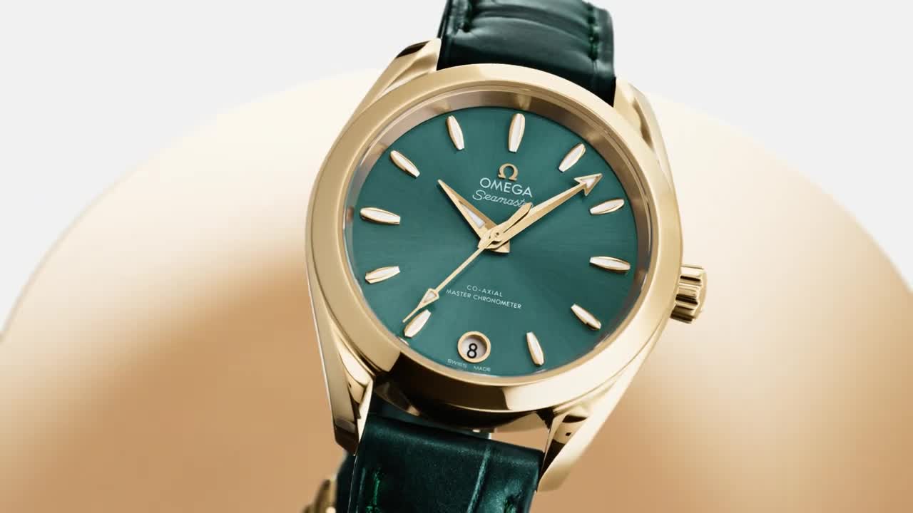 Omega AQUA TERRA GOLD - 34mm