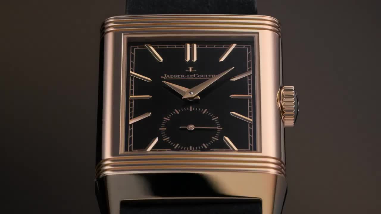 Jaeger-LeCoultre Reverso Tribute Small Seconds Pink Gold
