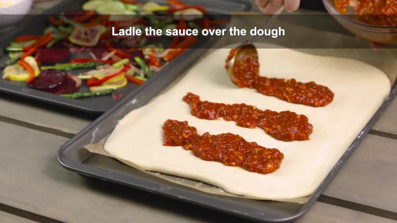 Stew Leonard's Roasted Vegetable Pizza | Quick and Easy