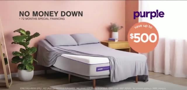 Ashley HomeStore Spring Savings 'Save Up to $500 on Purple Mattresses'
