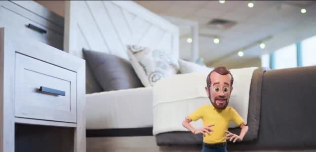 Bob's Discount Furniture Spring Break 'Calvin juego de dormitorio queen: $999'