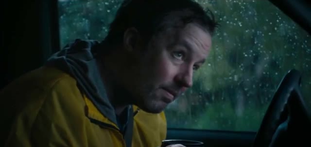 eBay Motors in the car in the rain