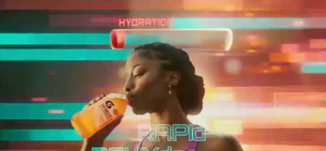 Gatorade the choice of drink