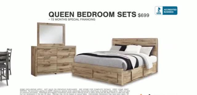 Ashley HomeStore 'Everything Is on Sale: Dining and Bedroom Sets'