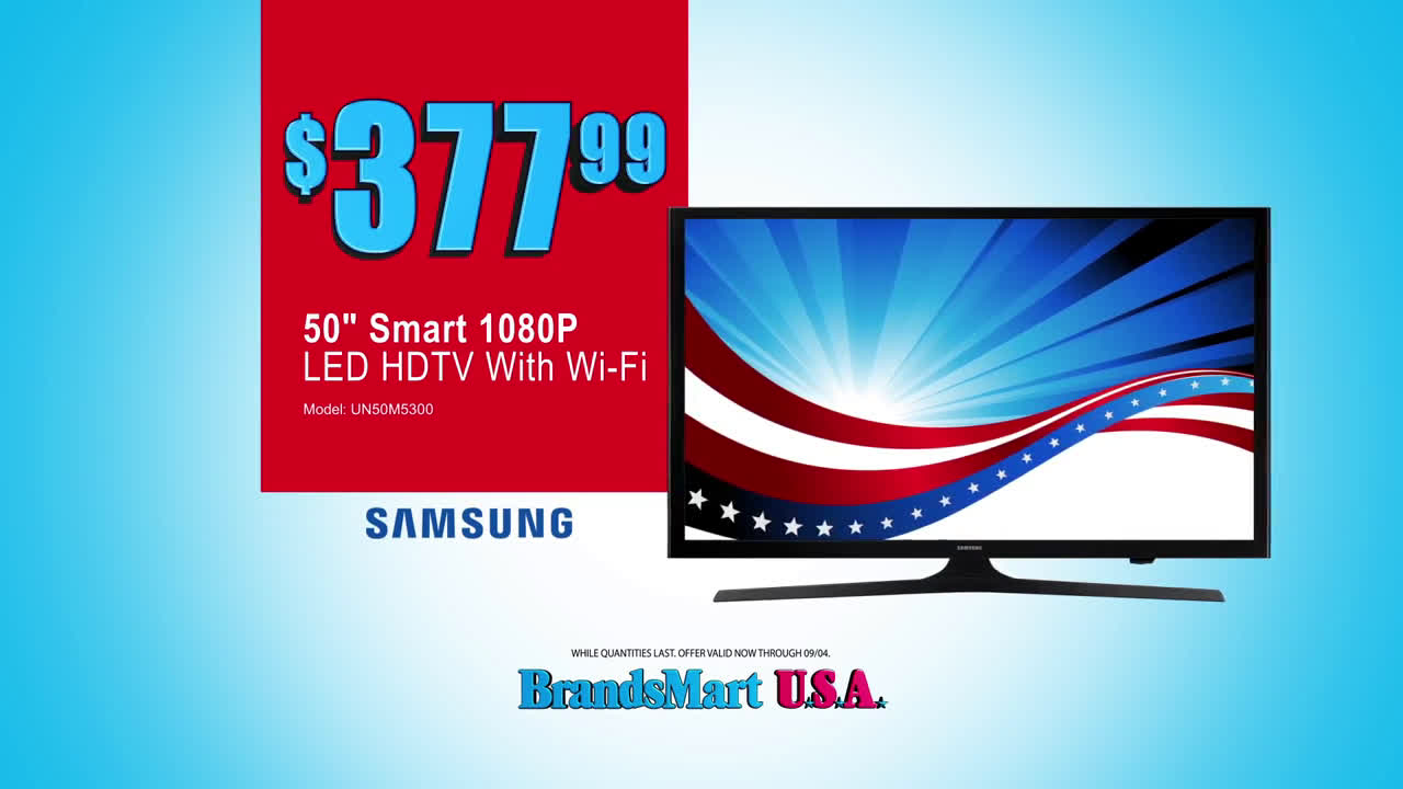 BrandsMart Labor Day Sales Event Ad Commercial on TV
