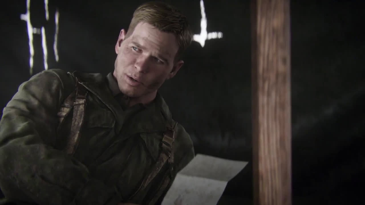 Call Of Duty Wwii Meet The Squad Red Daniels Ps4 Trailer