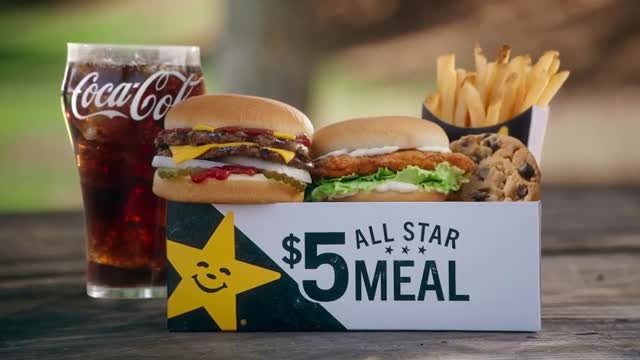 Dollar Menu Bingo - $5 All Star Meals