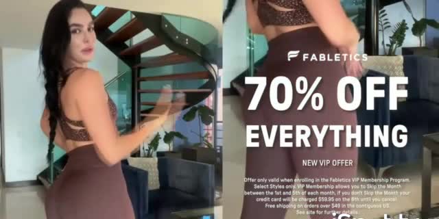 Fabletics 'New VIP Offer: 70% off Everything'