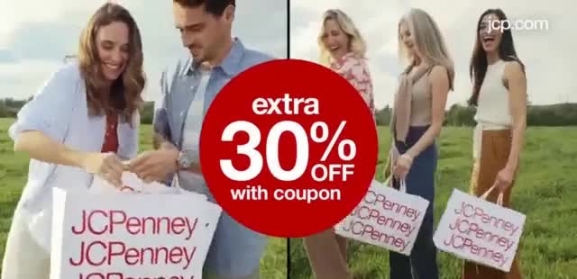JC Penney Friends & Family Sale 'Spread the Word: Extra 30% Off'