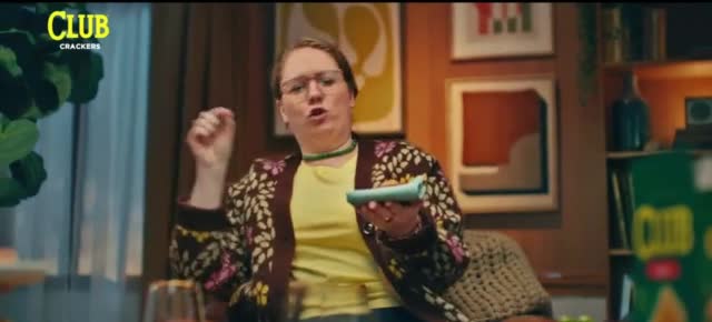 Kellogg actress name in Club Crackers 'The Club Riffs'