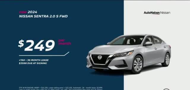 AutoNation Nissan 'Keep Going: 2024 Sentra'