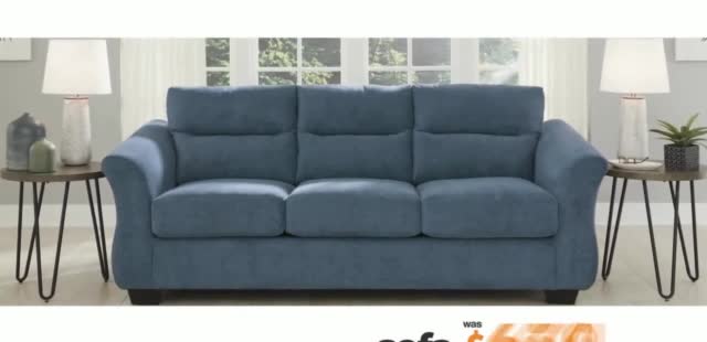 Ashley HomeStore 'Lowest Price of the Season: Sofa and Queen Bed'