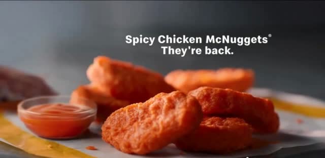 McDonald´s Spicy Chicken McNuggets '10 for $4.25'
