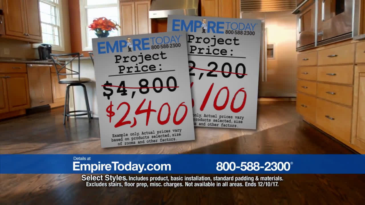 Empire Today It S Empire Today S 50 50 50 Sale Ad Commercial On Tv