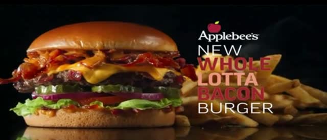  Whole Lotta Back Burger 'Bacon Bacon Bacon' Pat Benatar