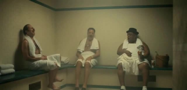 Jimmy John's Three men in a sauna