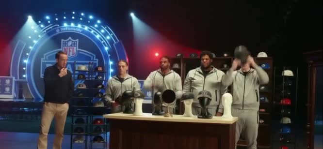 Nationwide Insurance putting on the cap