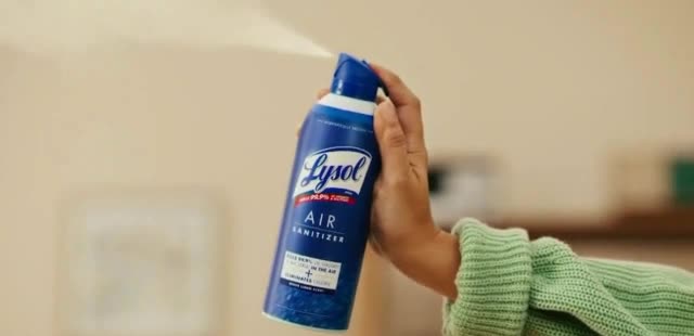 Lysol Air Sanitizer 'Scent Can't Sanitize'