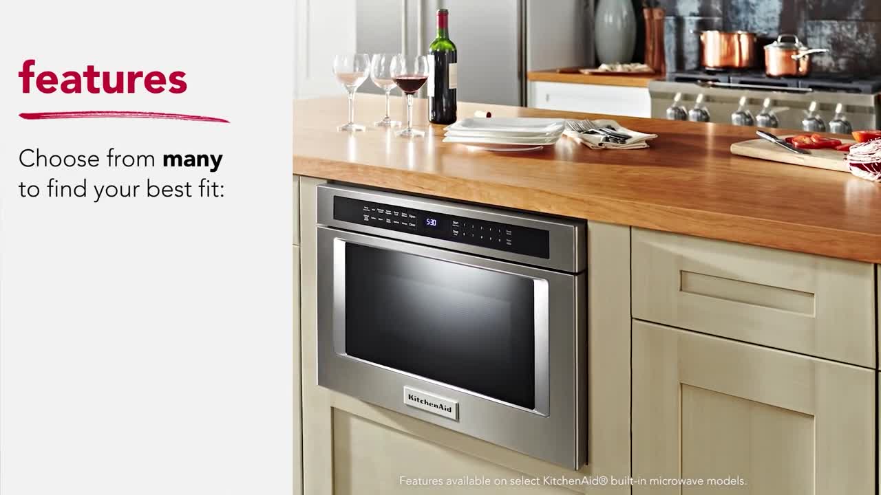 KitchenAid Guide: An Introduction to Built-In Microwaves