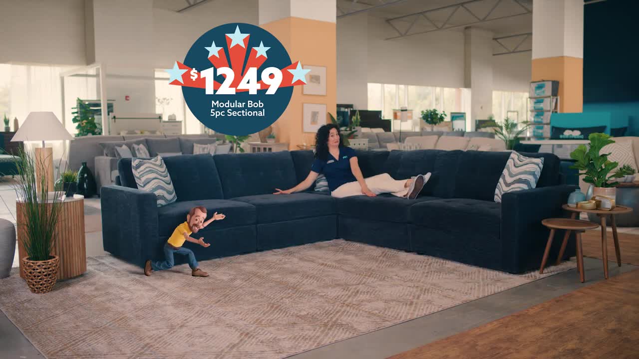 Bob's Discount Furniture Four For The Fourth - Sectionals!