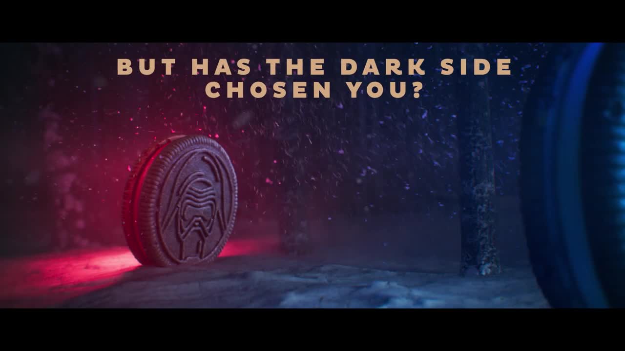 Oreo Think you're on the dark side? Open a pack of STAR WARS