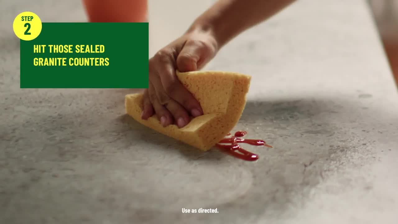 Pine-Sol How to Clean Granite with Pine-Sol