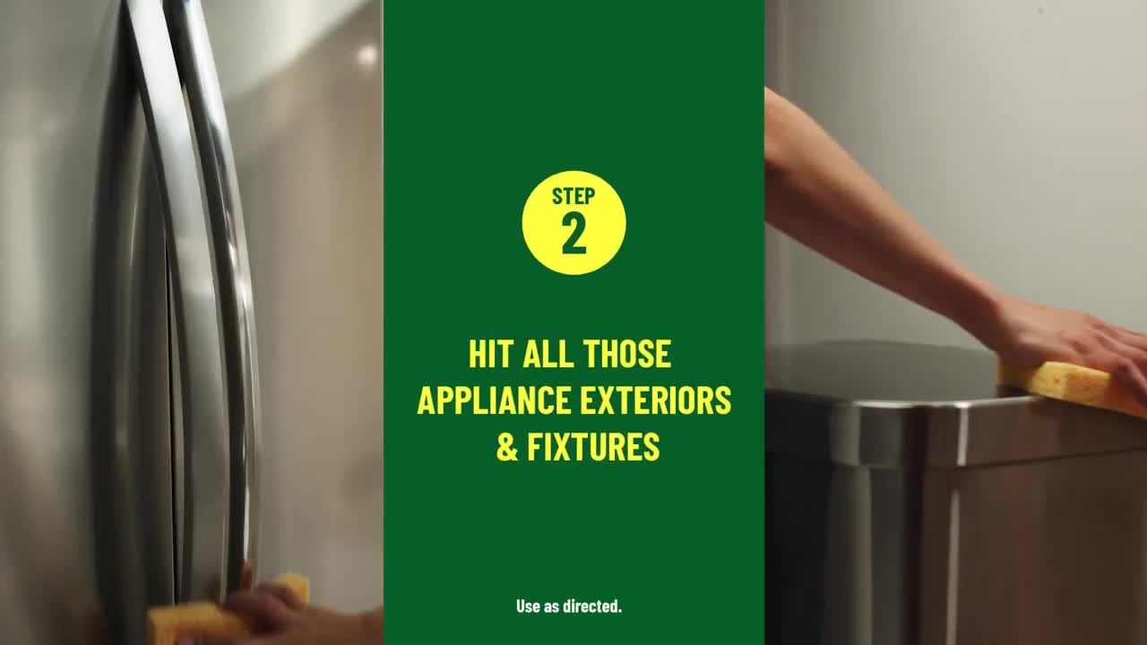 Pine-Sol How to Clean Stainless Steel with Pine-Sol