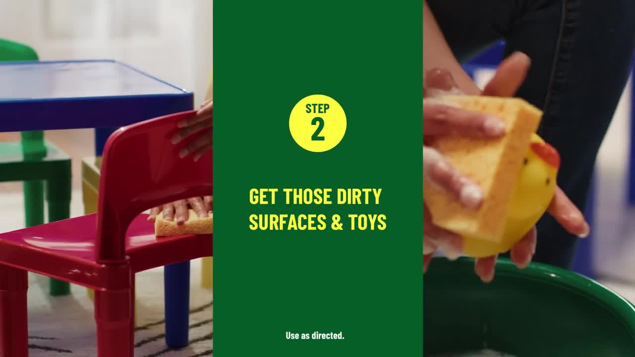 Pine-Sol How to Clean the Playroom with Pine-Sol