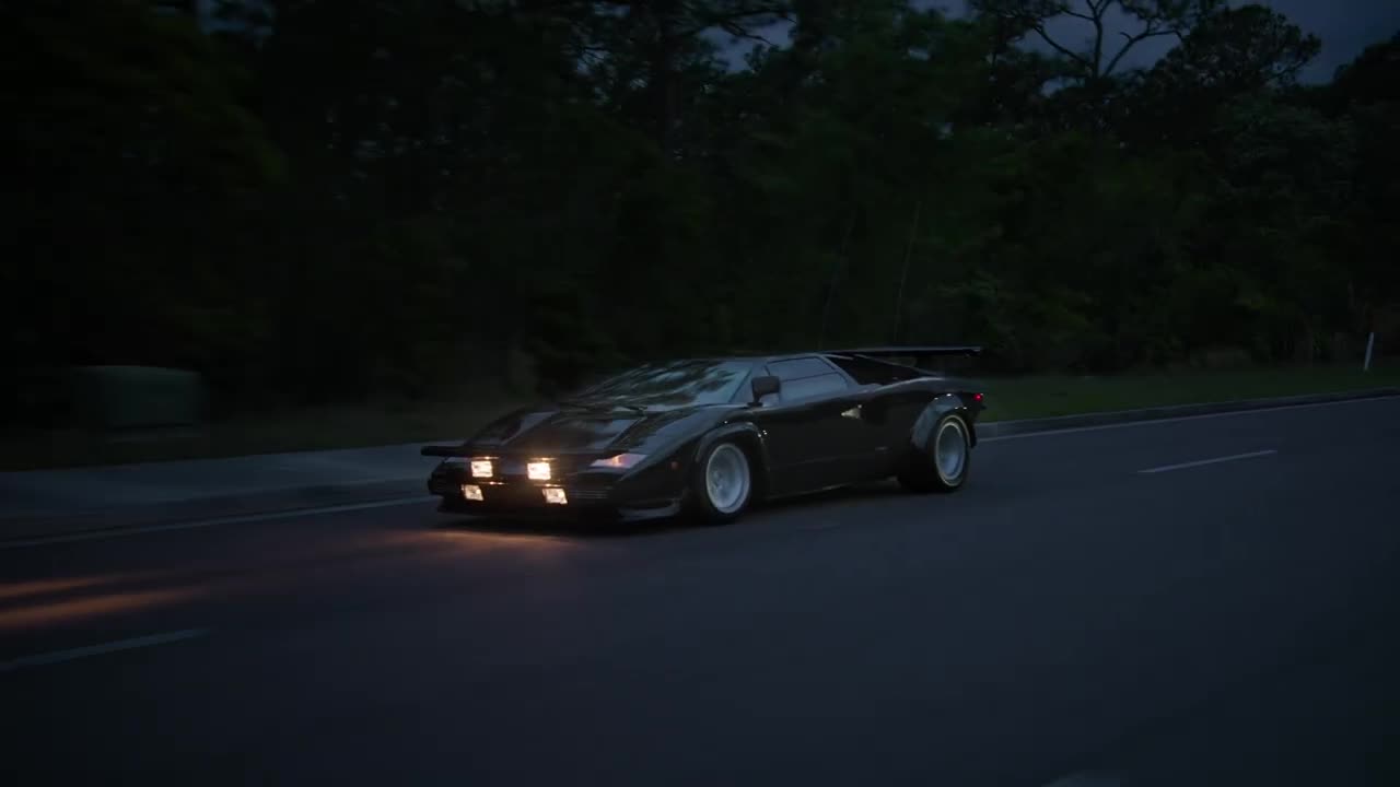Lamborghini Cannonball Run Countach – Fiction becomes reality