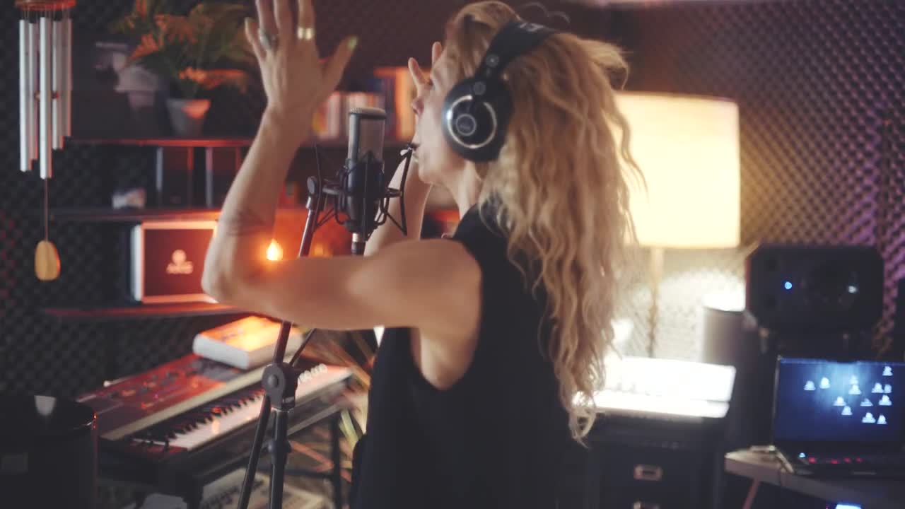 AKG Performance of 'Odyssey' w/ Studio Mics & Headphones