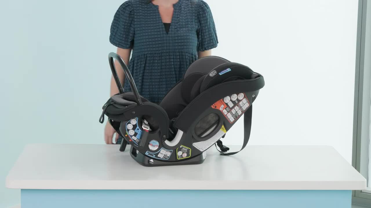 Graco How to install your Graco® SlimFit3™ LX 3-in-1 Car Seat