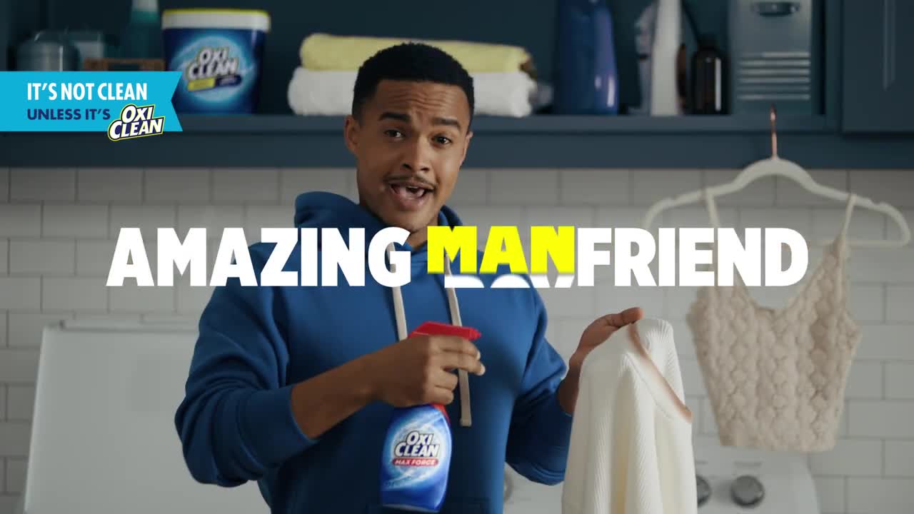 OxiClean Laundry Done By Your Boyfriend | OxiClean™ Max Force