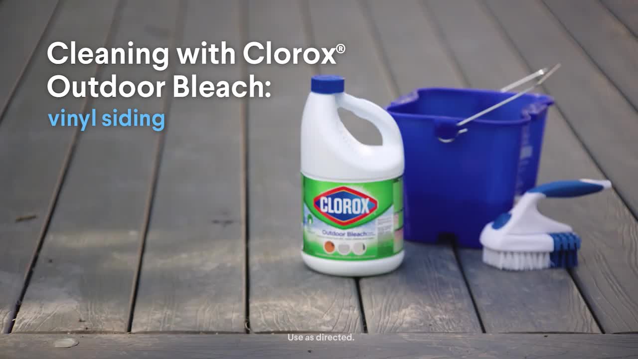 Clorox How to Clean Vinyl Siding with Clorox Outdoor Bleach