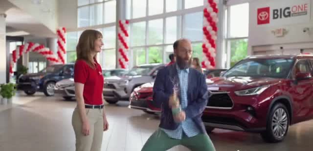 Toyota Big One Sales 'Olympics: Celebrate Your Way: Dance'
