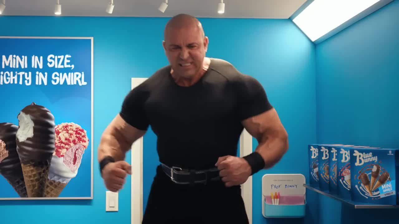 Blue Bunny HQ Mini Swirls Testing Pod