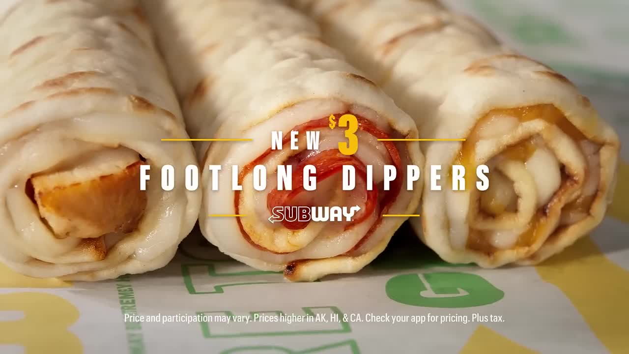Subway This summer snacking just got serious.