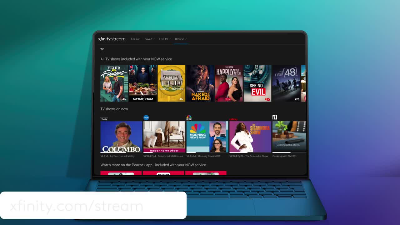 Xfinity Watch NOW TV on Xumo Stream Box from Xfinity
