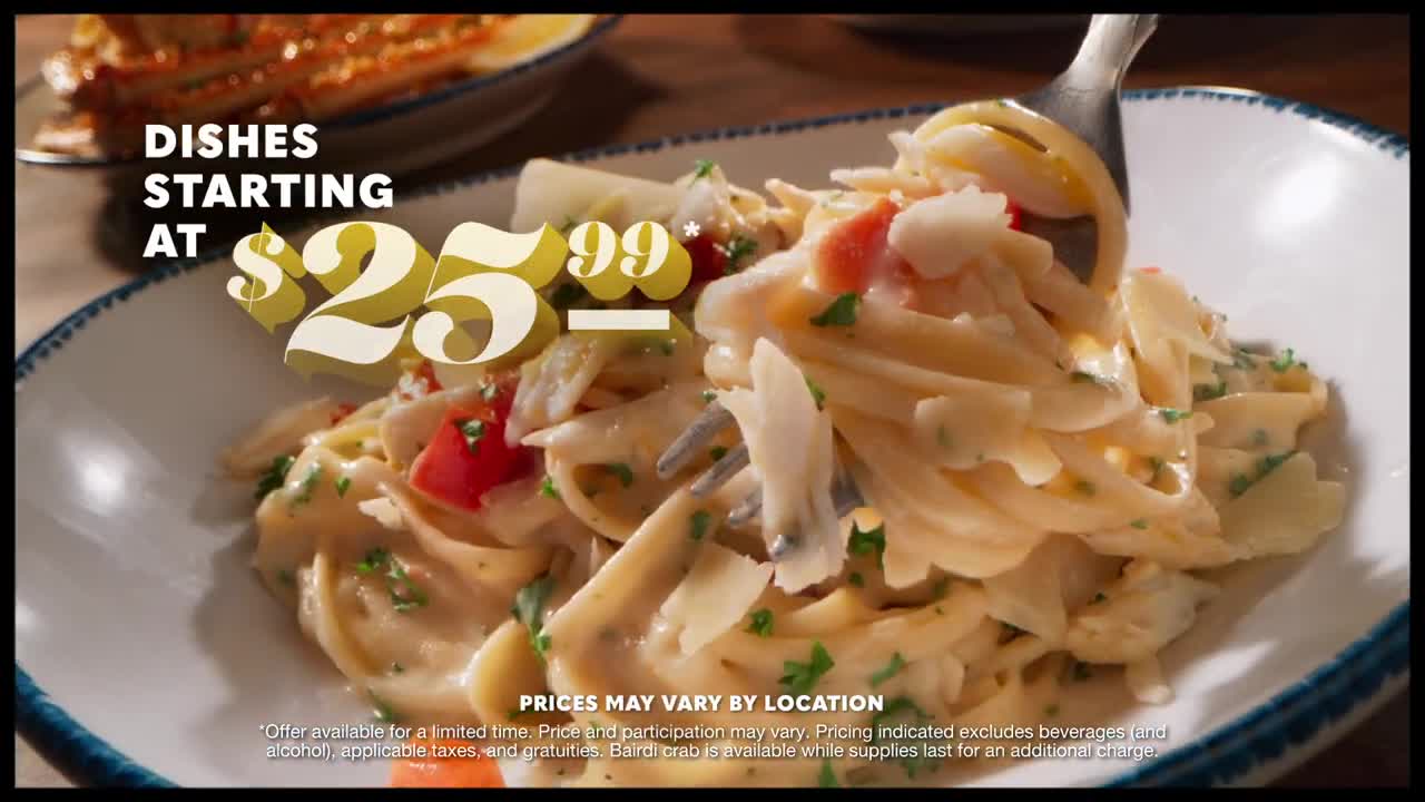 Red Lobster Join us for delicious NEW crab dishes starting