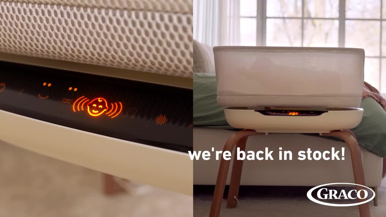 Graco NEW Graco® SmartSense™ Soothing Bassinet