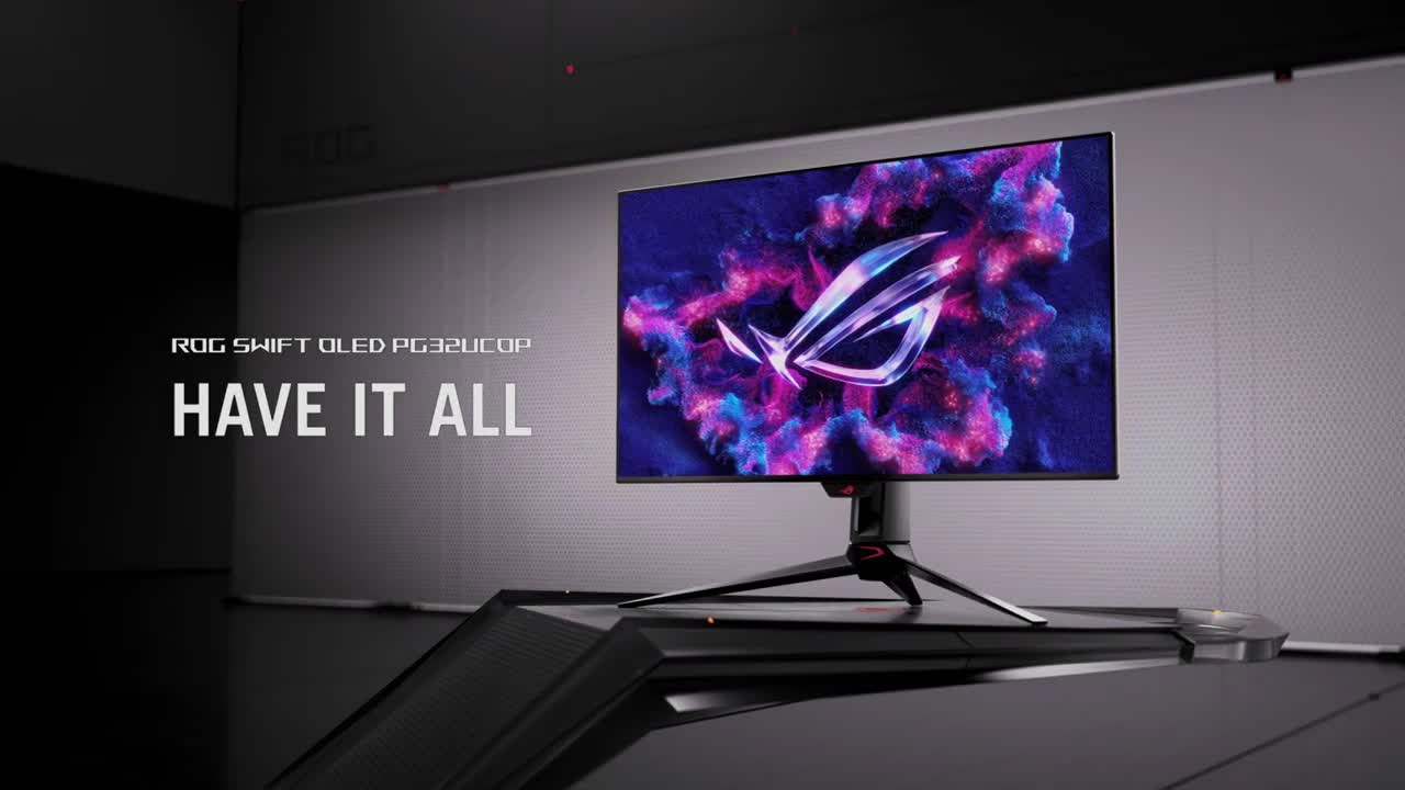 Asus ROG Swift OLED PG32UCDP - Dual-Mode 32" OLED Gaming 