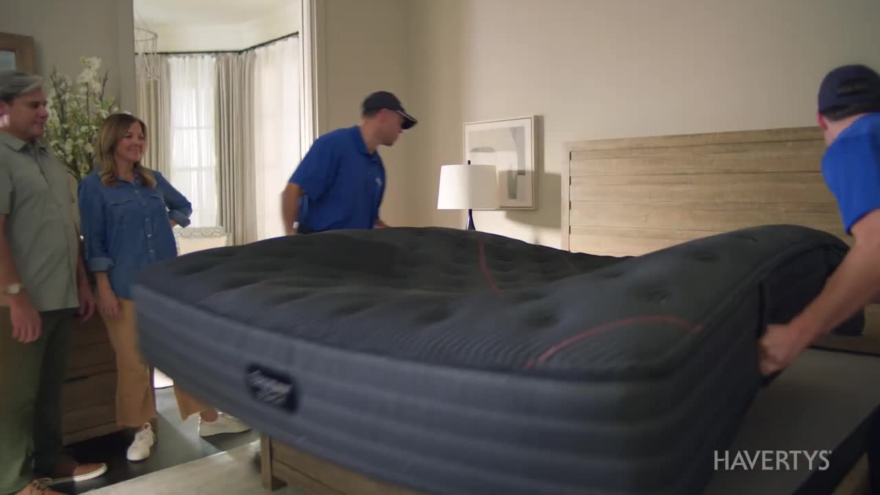 Havertys "No Time To Compromise" Beautyrest Black Mattres
