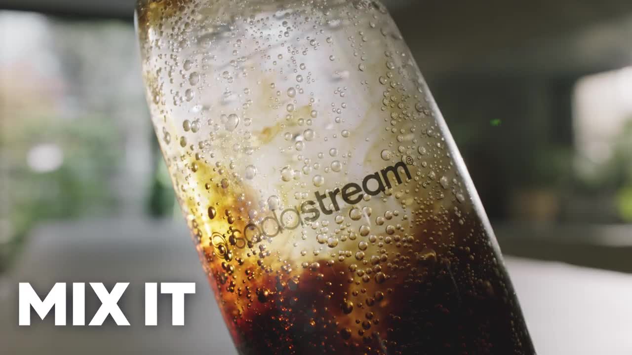 Soda Stream Push It Real Good Fizz, mix and enjoy the way you like 