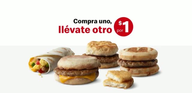 McDonald´s 'tu recordatorio compra uno, llévate otro por $1 dólar'