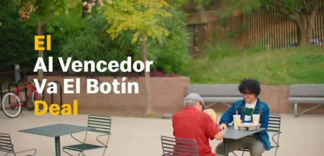McDonald´s 'El al vencedor va el botín deal: Dos por $6 dólares'