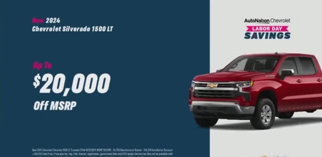  Chevrolet Labor Day 'Summer Fun 2024 Silverado 1500 LT'