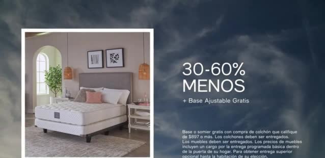 Macy´s Venta del Día del Trabajo '30 a 60% menos: colchones'