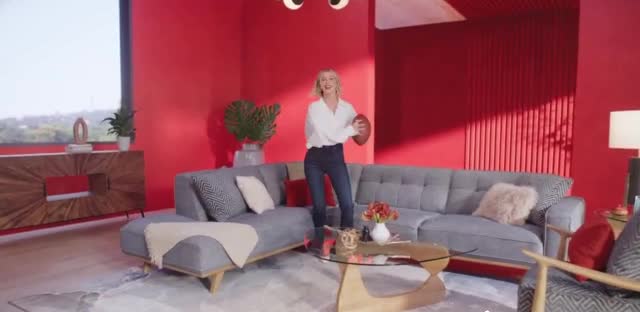 Rooms to Go Labor Day Sale 'Perfect Time' Featuring Julianne Hough