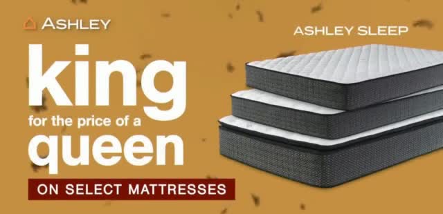 Ashley HomeStore Fall Semi-Annual Sale 'Hot Buys Starting at $599'