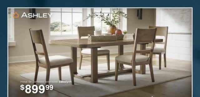 Ashley HomeStore 'Juegos de comedor, dormitorios y más'