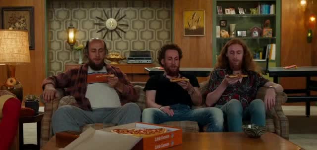 Little Caesars Pizza Three-Meat Treat 'The Kittles: Delicious Toppings' 